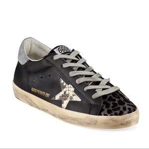 Golden Goose Superstar Python & Leopard Sneakers 7